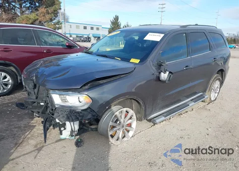 2018 Dodge Durango Sxt Awd z USA, uszkodzony, nr VIN 1C4RDJAG0JC372290